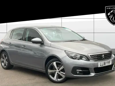 Used Peugeot 308 Allure 131 HP (96 kW) 2018 Grey Hatchback
