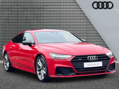 Usado Audi A7 Black Edition 245 HP (180 kW) 2020 Vermelho Sedan