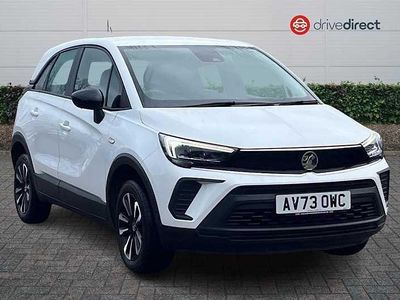 Used Vauxhall Crossland Design Edition 110 HP (80 kW) 2023 White SUV