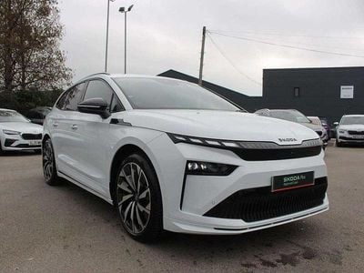 Used Skoda Enyaq iV SportLine 210 kW (286 HP) 2025 White SUV