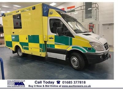 Yellow Used 2013 Mercedes Sprinter Van | £5,800