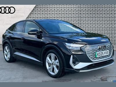 Used Audi Q4 Sportback e-tron S-Line 206 kW (281 HP) 2025 Black SUV