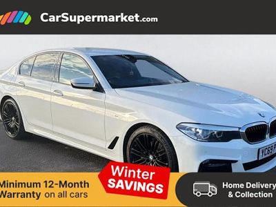 White Used 2019 BMW 520 M Sport Sedan | £16,197 (Fair price)