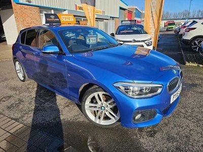 Used BMW 118 M Sport 136 HP (100 kW) 2015 Blue Hatchback