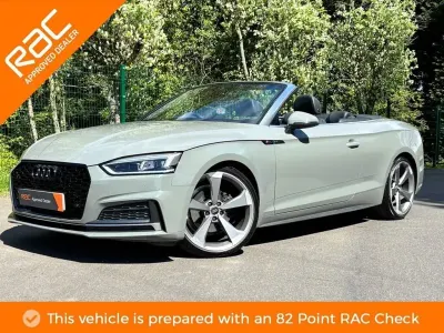 Usado Audi Cabriolet S-Line 190 HP (139 kW) 2019 Cinzento Cabrios