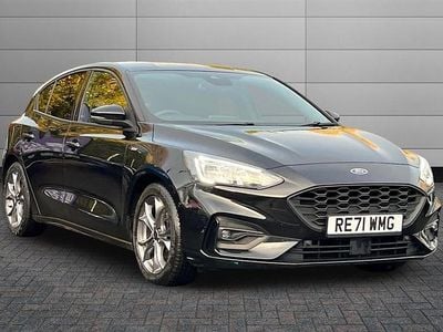 Agate black Used 2022 Ford Focus ST-Line Hatchback | £14,295 (Fair price)
