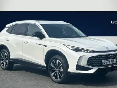 Second-hand MG HS Trophy 170 CP (125 kW) 2025 Alb SUV