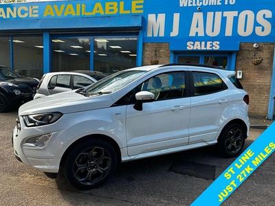 Used Ford Ecosport ST-Line 125 HP (91 kW) 2022 White SUV