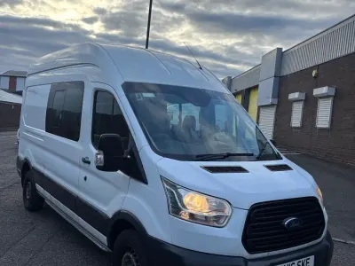 Used Ford Transit 125 HP (91 kW) 2016 White Van