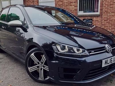 Used VW Golf VII R 300 HP (220 kW) 2016 Black Hatchback