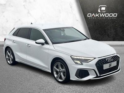 Used Audi A3 Sportback S-Line 110 HP (80 kW) 2024 White Hatchback
