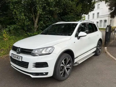 Used VW Touareg R-line 245 HP (180 kW) 2014 White SUV