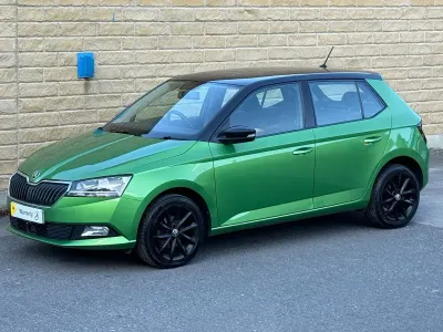 Used Skoda Fabia Colour Edition 95 HP (69 kW) 2018 Green Hatchback