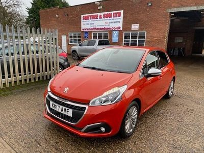 Used Peugeot 208 Allure 2017 Orange Hatchback