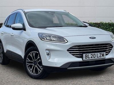 Begagnad Ford Kuga Titanium 150 HK (110 kW) 2020 Vit SUV