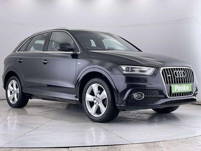 Black Used 2013 Audi Q3 S-Line SUV | £9,240 (Fair price)