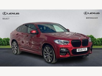 Used BMW X4 M Sport 2020 Red SUV