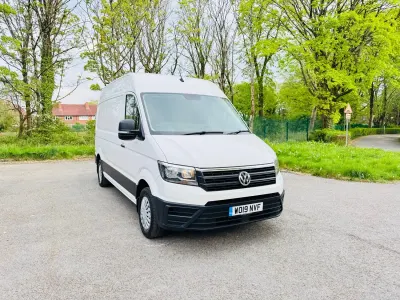 Usado VW Crafter Trendline 140 HP (102 kW) 2019 Branco Van