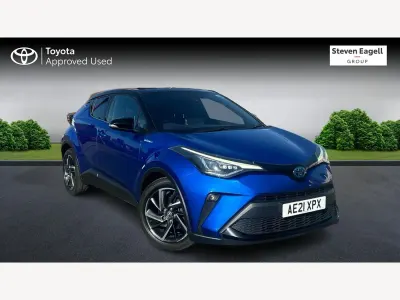 Used Toyota C-HR 122 HP (89 kW) 2021 Blue SUV