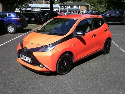 Used Toyota Aygo X-cite 2014 Orange Hatchback