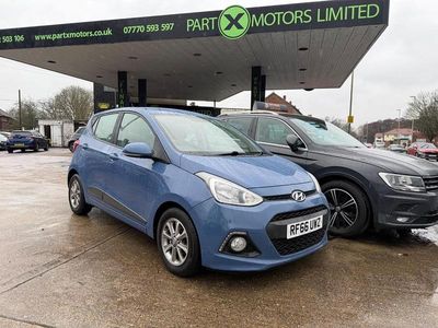 Used Hyundai i10 Premium 87 HP (63 kW) 2016 Blue Hatchback