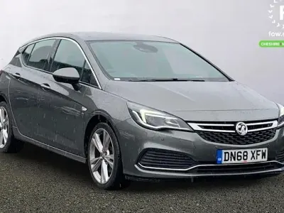 Used Vauxhall Astra Sport 200 HP (147 kW) 2018 Grey Hatchback