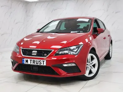 Used Seat Leon FR 130 HP (95 kW) 2019 Red Hatchback