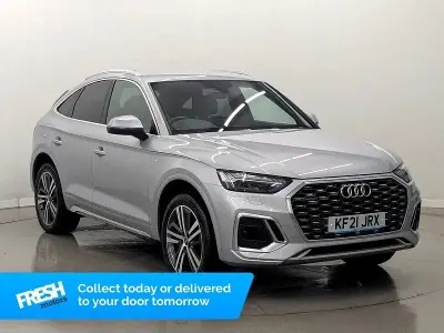 Usado Audi Q5 Competition 362 CV (266 kW) 2021 Plateado SUV