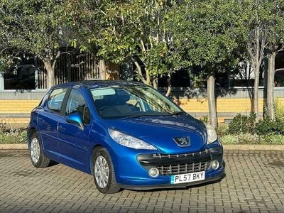 Used Peugeot 207 2008 Blue Hatchback
