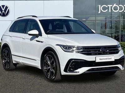 Used VW Tiguan R-line 150 HP (110 kW) 2022 White SUV