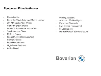 Begagnad BMW 840 Comfort Edition 316 HK (232 kW) 2020 Vit Sportkupé