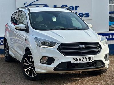Used Ford Kuga ST-Line 120 HP (88 kW) 2017 White SUV