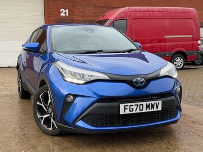 Used Toyota C-HR Design 122 HP (89 kW) 2020 Blue SUV