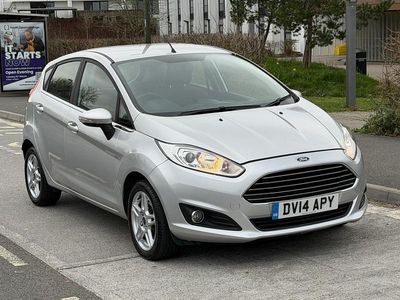 Used Ford Fiesta Zetec 2014 Silver Hatchback