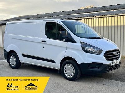 Used Ford Transit Custom 105 HP (77 kW) 2021 White Van