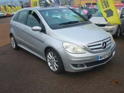 Used Mercedes B180 SE 109 HP (80 kW) 2007 Silver MPV