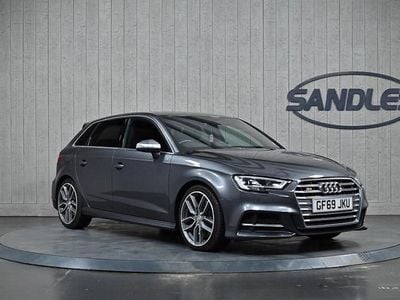 Used Audi S3 Sportback Advanced 300 HP (220 kW) 2019 Grey Hatchback