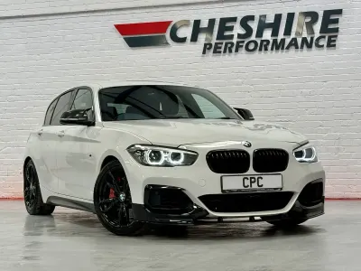 Used BMW M140 M Sport 480 HP (353 kW) 2018 White Hatchback
