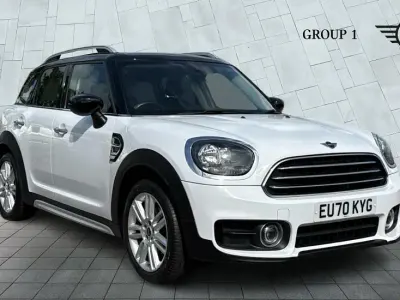 Used Mini Cooper Countryman Exclusive 136 HP (100 kW) 2020 White SUV
