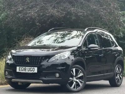 Used Peugeot 2008 GT-line 2018 Black SUV