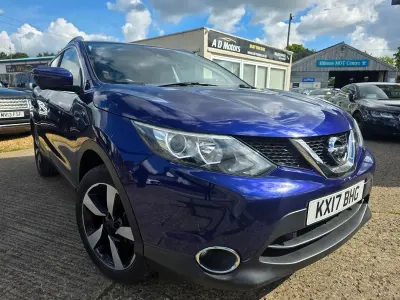 Used Nissan Qashqai N-Connecta 110 HP (80 kW) 2017 Blue SUV