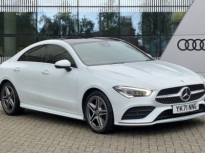 White Used 2021 Mercedes CLA220 AMG line Sedan | £24,999 (Fair price)