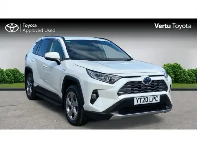 Used Toyota RAV4 Hybrid Design 218 HP (160 kW) 2020 White SUV