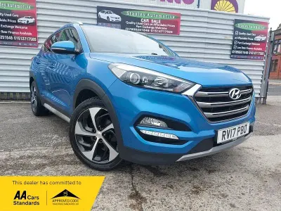 Used Hyundai Tucson Premium 2017 Blue SUV