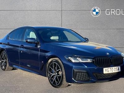 Used BMW 530e M Sport 288 HP (211 kW) 2021 Blue