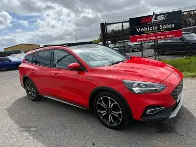 Used Ford Focus Active X 150 HP (110 kW) 2021 Red Estate