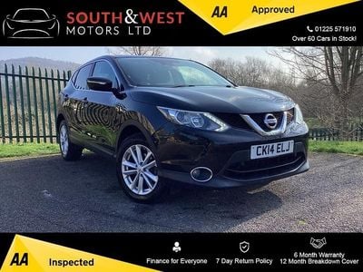 Used Nissan Qashqai Acenta Premium 115 HP (84 kW) 2014 Black SUV