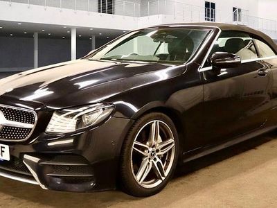 Black Used 2017 Mercedes E220 AMG line Cabriolet | £16,900 (Good price)