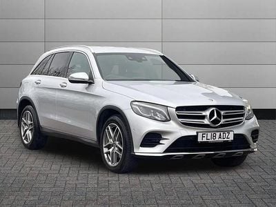 Used Mercedes GLC250 AMG line 200 HP (147 kW) 2018 Silver SUV