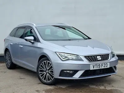 Used Seat Leon XCELLENCE Lux 190 HP (139 kW) 2019 Silver Estate